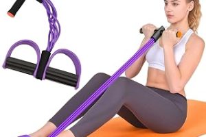 Kulplu Egzersiz Bantları, 6 Tüplü Elastik Yoga Pedalı Çektirme Direnç Bandı, Egzersiz için Doğal Kauçuk Üzengi Çektirme, Karın, Bel, Kol, Bacak Germe Eğitimi için Çok İşlevli Germe Halatı — %23 İndirim | Amazon TR Fırsatı