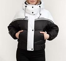 Karl Lagerfeld Şişme Mont Siyah Beyaz, M, 245W1505, Siyah – Beyaz, Kadın — %45 İndirim | Amazon TR Fırsatı