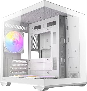 Antec CX60M ARGB White Mikro-ATX Oyuncu Kasası, Panoramik Temperli Cam Panel, 3x120mm ARGB Fan Dahil, Beyaz — %21 İndirim | Amazon TR Fırsatı