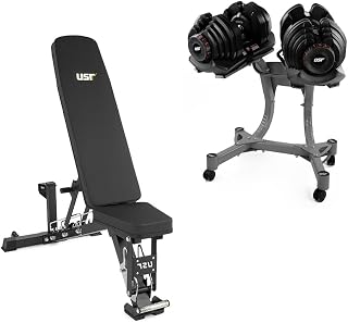 USR Myra-80 Ayarlı Bench-2x40 Kg Dambıl Seti