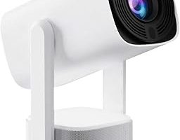 4K Şarjlı Projeksiyon Cihazı, 1080P Full HD Görüntü Kalitesi, WiFi 6 Bluetooth 5 Bağlantı, Uzun Şarj Ömrü, Android TV 11, Elektrikli Odaklanma, 40″-150″ Görüntü, Ev Ofis Bahçe ve Kamp İçin Projektör — %26 İndirim | Amazon TR Fırsatı