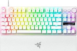 Razer Huntsman V3 Pro Tenkeyless 8KHz – PC mekanik oyun klavyesi – 8KHz HyperPolling – Analog Optik Anahtarlar – 0,1-4,0mm – Snap Tap – Rapid Trigger – QWERTY ABD Düzeni | Beyaz — %36 İndirim | Amazon TR Fırsatı