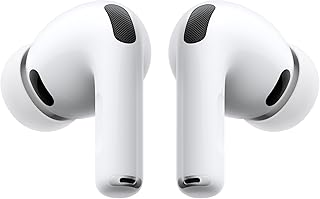 Apple AirPods Pro 3 Kablosuz Kulaklık, Aktif Gürültü Engelleme, Kalp Atış Hızı Algılama, Bluetooth Kulaklık, Uzamsal Ses, Yüksek Ses Kalitesi, USB-C ile Şarj