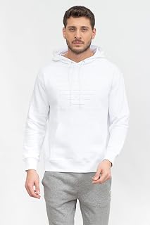 Emporio Armani Bisiklet Yaka Sweatshirt, L, 855475, beyaz, erkek — %45 İndirim | Amazon TR Fırsatı
