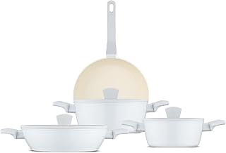 Jumbo Swiss Crystal Light Grey 7 Parça Tencere Seti — %22 İndirim | Amazon TR Fırsatı