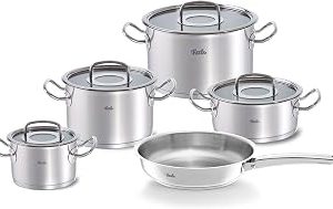Fissler Original Profi Collection Paslanmaz Çelik Cam Kapaklı 9 Parça Tencere Seti Renkli — %33 İndirim | Amazon TR Fırsatı