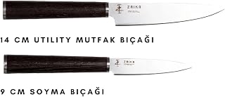 Zaika 2’li Set Utility 14 Cm Ve Soyma Bıçağı 8 Cm Venge Ahşap Saplı Mutfak Bıçakları- Paslanmaz Çelik — %25 İndirim | Amazon TR Fırsatı