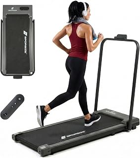 Sporsize 2 HP Katlanabilir Yürüyüş ve Koşu Bandı – Sessiz Motor, Uzaktan Kumanda, LED Ekran – Ev & Ofis Spor Aleti WalkingPad