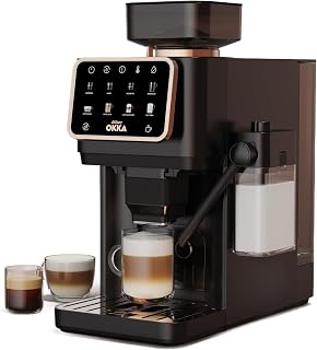 Arzum OK0042 Okka Barista Pro Otomatik Espresso Makinesi 1400W, Duo Heat Teknolojisi, Bakır