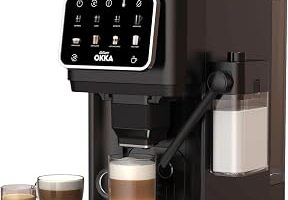 Arzum OKKA Barista Pro tam otomatik kahve makinesi, otomatik espresso makinesi, 2 x 15 bar çift kazan sistemi, Retina ekran, 7 kademeli değirmen ve kendi kendine test teknolojisi — %21 İndirim | Amazon TR Fırsatı