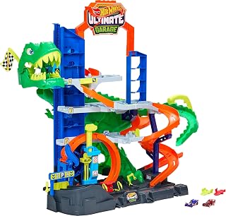 Hot Wheels City Ultimate T Rex Garajı