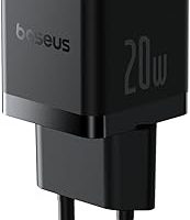 Baseus 20W Hızlı Şarj Cihazı, Palm 1C USB-C Duvar Adaptörü, BCT Soğutma Teknolojisi ve Akıllı Çip Koruması, Kompakt Şarj Başlığı, Samsung ve iPhone Uyumlu, Siyah — %22 İndirim | Amazon TR Fırsatı