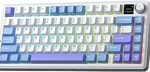 Aula F75 Max Mekanik RGB TKL Reaper Switch Kablosuz Makrolu Hot Swap Klavye Mor — %21 İndirim | Amazon TR Fırsatı