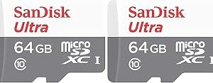 SanDisk Ultra SDSQUNR-064G-GN3MN Class 10 UHS-I 64 GB Micro SD Kart (2 paketi) — %21 İndirim | Amazon TR Fırsatı