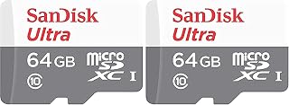 SanDisk Ultra SDSQUNR-064G-GN3MN Class 10 UHS-I 64 GB Micro SD Kart (2 paketi)