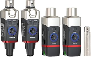 Xvive XV-U35D Kablosuz Mikrofon Sistemi - Çift Mikrofon için Set