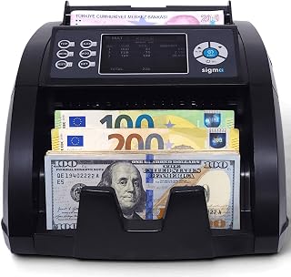 SC 8520 Pro 5 Ülke Karışık Sayım Para Sayma Makinesi