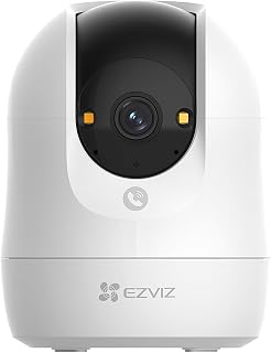 Ezviz C6N G1 3MP 2K İç Mekan Wi-Fi Güvenlik Kamerası, 360° Dönebilen Akıllı Takip, Bebek ve Evcil Hayvan Monitörü