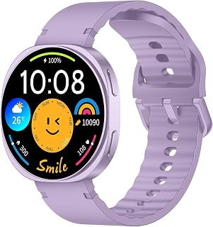Bix TSW3 42mm Ultra İnce 1.32” AMOLED Ekranlı Akıllı Saat – Bluetooth Aramalı, Metal Çerçeveli, Nabız & SpO₂ Ölçer, iOS ve Android Uyumlu (Mor) — %38 İndirim | Amazon TR Fırsatı