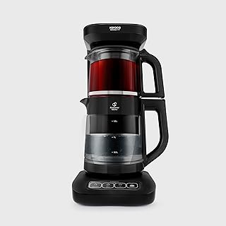 Karaca Robotea Pro Connect 4 in 1 Konuşan Cam Çay Makinesi, Graphite