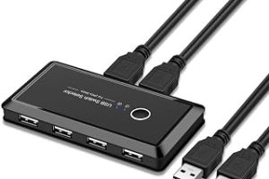 4685 Usb 4 port Hub 2 Kasa Pc Bilgisayar Kvm Switch Splitter Çoklayıcı — %24 İndirim | Amazon TR Fırsatı