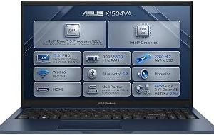 Asus Vivobook 15 Core 5 120U 8GB 512GB SSD 15.6″ FHD Windows 11 Pro Laptop, Notebook X1504VA-BQ5387 008 — %39 İndirim | Amazon TR Fırsatı