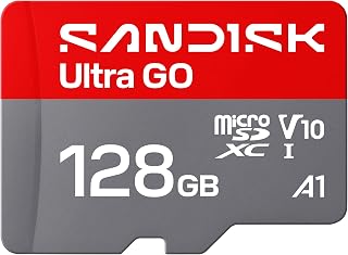 Sandısk Ultra Go Microsd Uhs I Card 128 Gb, Up To190mb/s,
