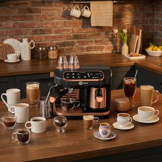 Hatır Perfetto Espresso ve Türk Kahvesi Makinesi Copper — %23 İndirim | Amazon TR Fırsatı