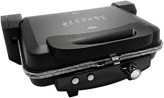 Any Morning OZ26TM03 Çıkarılabilir Plakalı Izgara ve Tost Makinesi 1800 Watt Siyah