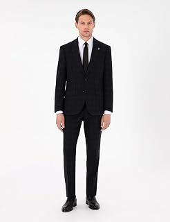 Pierre Cardin Erkek Siyah Takım Elbise 50291964-VR046