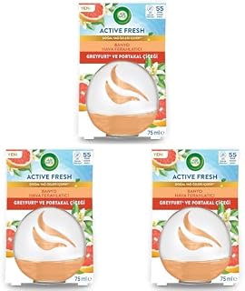 Airwick Decosphere Hava Tazeleyeci Greyfurt ve Portakal Çiçeği 75 Ml (3 paketi)