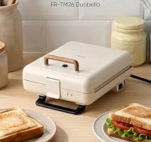 FR TM26 Duobello Tost ve Izgara Makinesi | 4 Dilim Tam Açılır | Çıkarılabilir Yapışmaz Plaka — %21 İndirim | Amazon TR Fırsatı