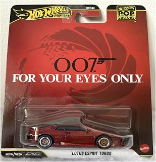 Hot Wheels Premium Pop Culture 007 Lotus Esprit Turbo, Kırmızı