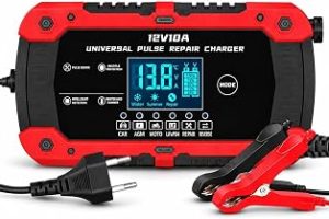Enshall 12V 10A Akıllı Hızlı Akü Şarj Cihazı – LiFePO4, Jel, AGM ve Kurşun Asit Akü Şarjör ve Onarım Cihazı (Araba, Kamyon, Motosiklet, Tekne) — %55 İndirim | Amazon TR Fırsatı