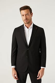 Ds Damat Comfort Fit Saks Mavi Düz Travel Takim Elbise