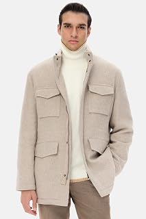 Ds Damat Regular Fit Taş Düz Mont
