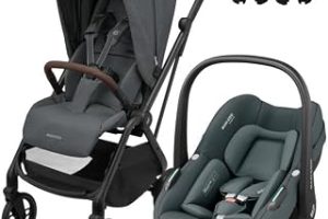 Maxi-Cosi Leona2-Pebble S Tek Elle Katlanabilen Ultra Kompakt Çift Yönlü Seyahat Sistem Bebek Arabası Graphite — %22 İndirim | Amazon TR Fırsatı