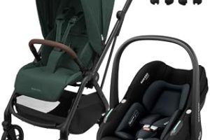 Maxi-Cosi Leona2-Pebble S Tek Elle Katlanabilen Ultra Kompakt Çift Yönlü Seyahat Sistem Bebek Arabası Green-Black — %22 İndirim | Amazon TR Fırsatı