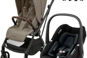 Maxi-Cosi Leona2-Pebble S Tek Elle Katlanabilen Ultra Kompakt Çift Yönlü Seyahat Sistem Bebek Arabası Truffle-Black — %22 İndirim | Amazon TR Fırsatı