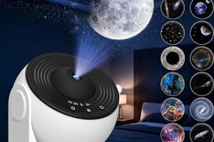 Planetaryum Galaksi Projektör Gece Lambası, 12 Adet HD Uzay Projeksiyon Diski, Ayarlanabilir Odak Uzunluğu, Zamanlayıcılı Kullanım, Çocuklar ve Yetişkinler İçin İçin Planetaryum Gökyüzü Projektörü — %28 İndirim | Amazon TR Fırsatı