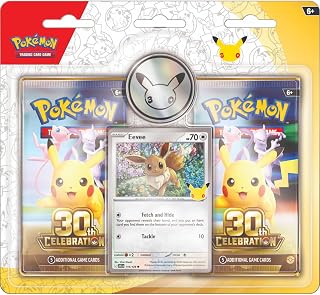 Pokémon TCG: 30. Kutlama 2'li Paket Blister (1 Folyo Kart, 1 Madeni Para ve 2 Güçlendirici)