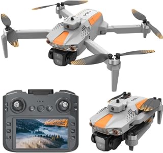 R06 HD Kameralı Drone - Büyük Ekranlı Uzaktan Kumandalı- Katlanabilir