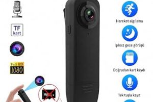 A18 Mini Yaka Kamerası 1080P Full HD Sesli Video Kaydedici Gece Görüşlü Hareket Algılamalı Taşınabilir Vücut Kamerası — %24 İndirim | Amazon TR Fırsatı