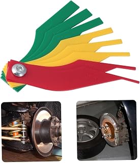 AEE® Fren Balatası Kalınlık Ölçüm Seti 8 Parça Fren Balatası Ölçer Ölçüm Skalası Balata Kontrol Aparatı Balata Kalınlık Göstergesi Otomotiv Servis Tamir Bakım El Aleti 2-12 mm