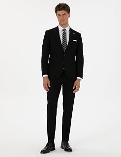 Pierre Cardin Erkek Siyah Takım Elbise 50305683-VR046