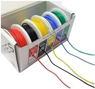 Çok Damar Silikon Montaj Kablosu Paketi – 18 AWG 5×5 Metre — %27 İndirim | Amazon TR Fırsatı