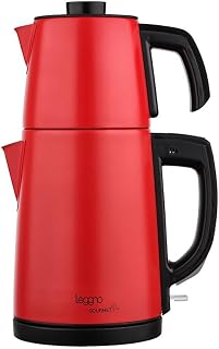 Leggno Gourmet Pro Çay Makinesi Kırmızı Renkli