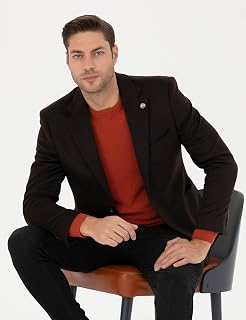 Kahverengi Kaşmir Ceket 50279871 VR029