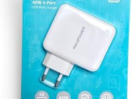 Ravpower 4 Portlu 40w Led Aydınlatmalı Şarj Cihazı (BEYAZ) — %40 İndirim | Amazon TR Fırsatı
