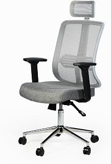 Pixel Hero Ergonomik Ofis Koltuğu Fileli Yönetici Çalışma Sandalyesi Gri